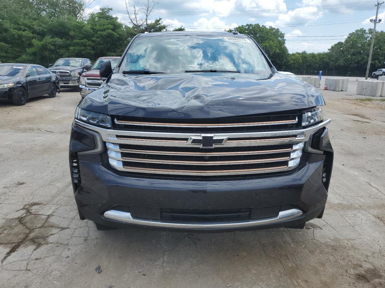 2022 CHEVROLET TAHOE K1500 HIGH COUNTRY VIN:1GNSKTKLXNR361063