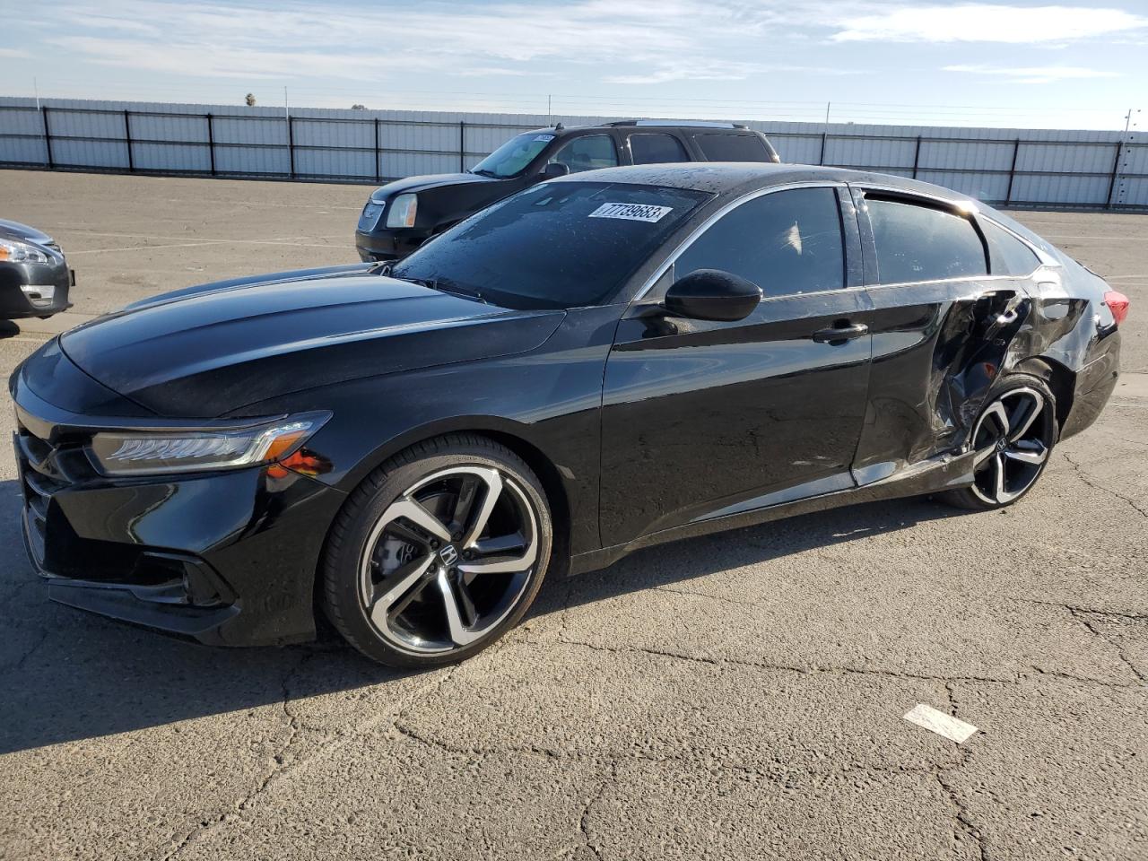 2022 HONDA ACCORD SPORT VIN:1HGCV2F32NA020216