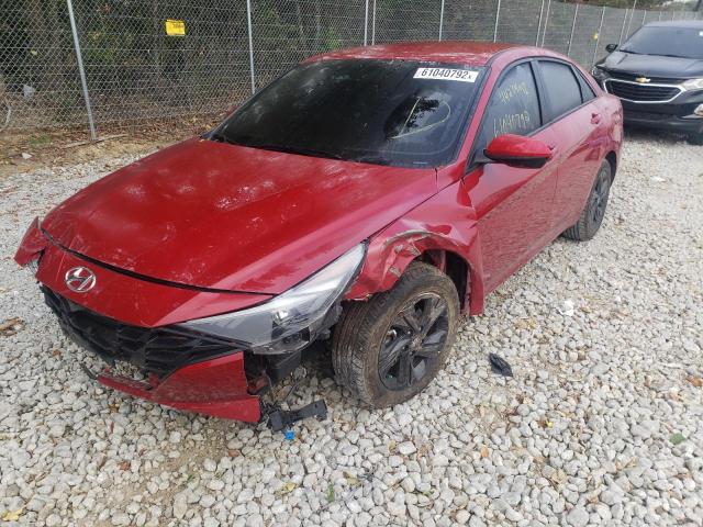 2021 HYUNDAI ELANTRA SEL VIN: KMHLM4AG3MU069330