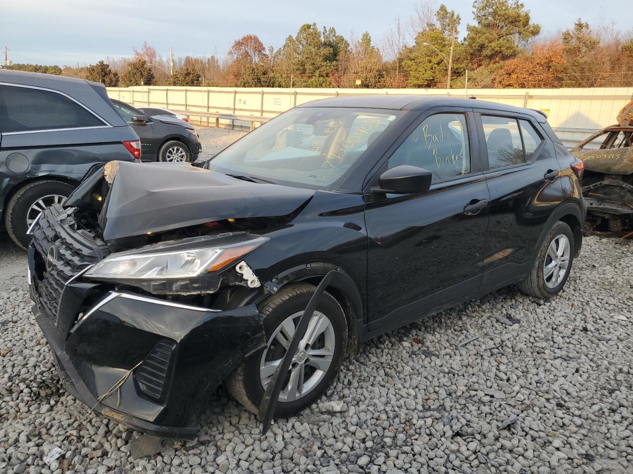 2022 NISSAN KICKS S VIN:3N1CP5BV1NL504083