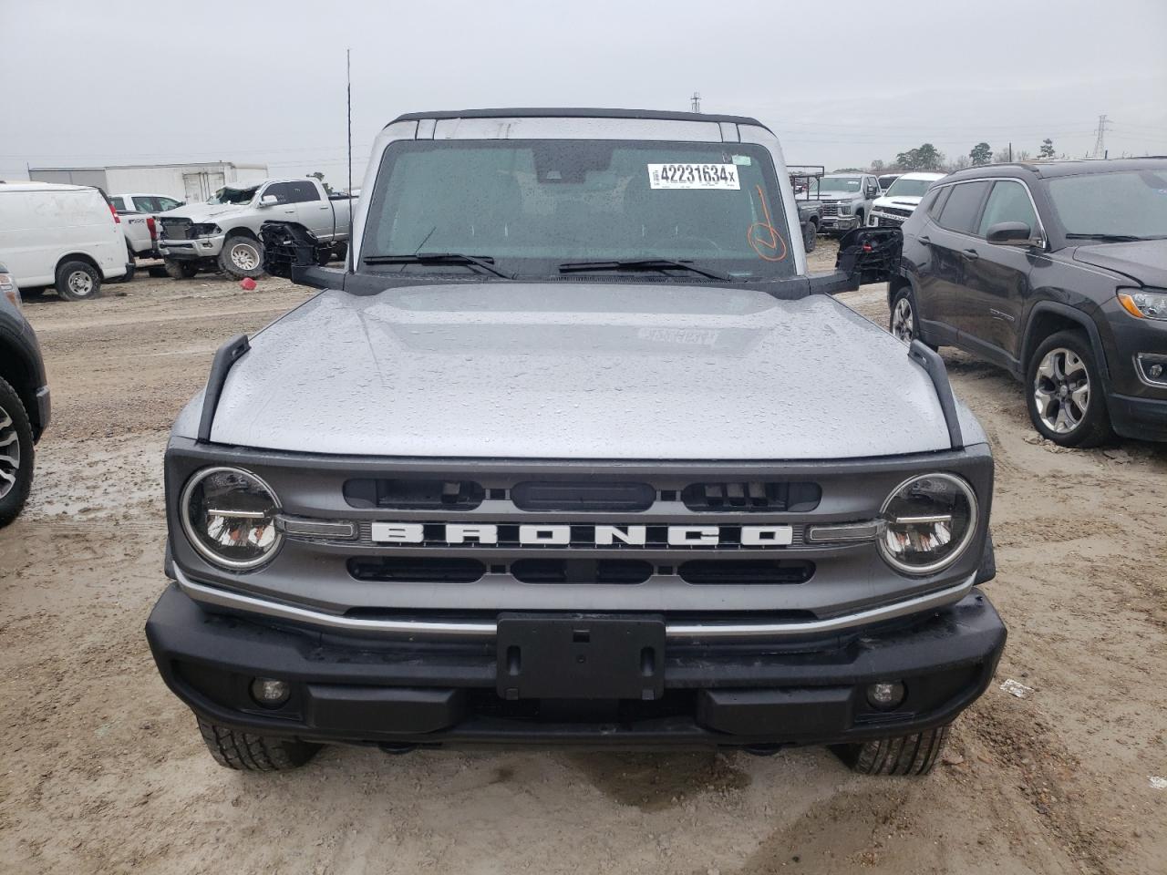 2022 FORD BRONCO BASE VIN:1FMDE5BH2NLB73085