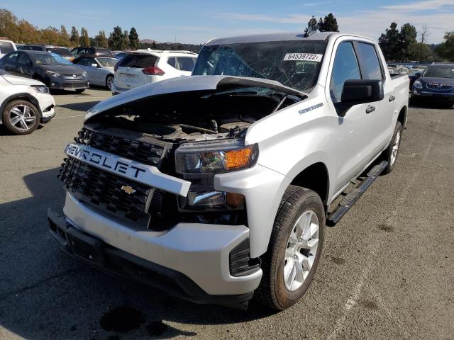 2021 CHEVROLET SILVERADO K1500 CUSTOM VIN: 3GCPYBEK0MG237926