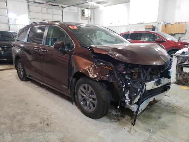 2021 TOYOTA SIENNA XLE VIN: 5TDYSKFC0MS027650