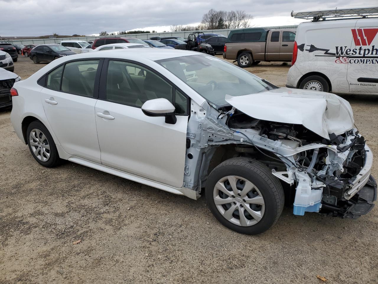 2022 TOYOTA COROLLA LE VIN:JTDEPMAE6N3023775