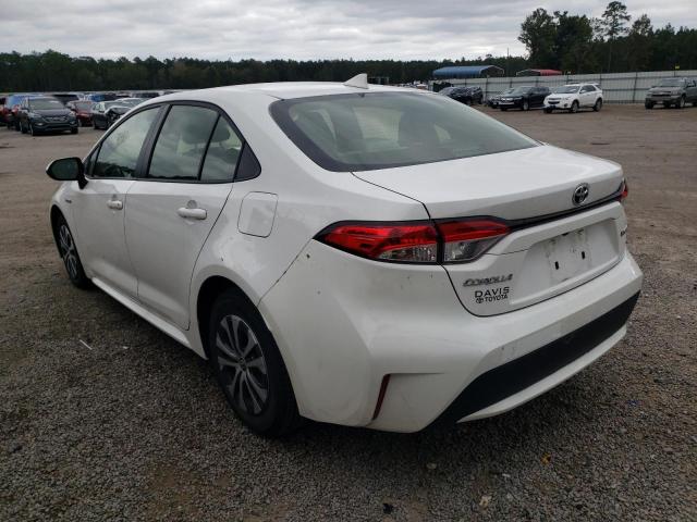 2021 TOYOTA COROLLA LE VIN: JTDEAMDE6MJ033228