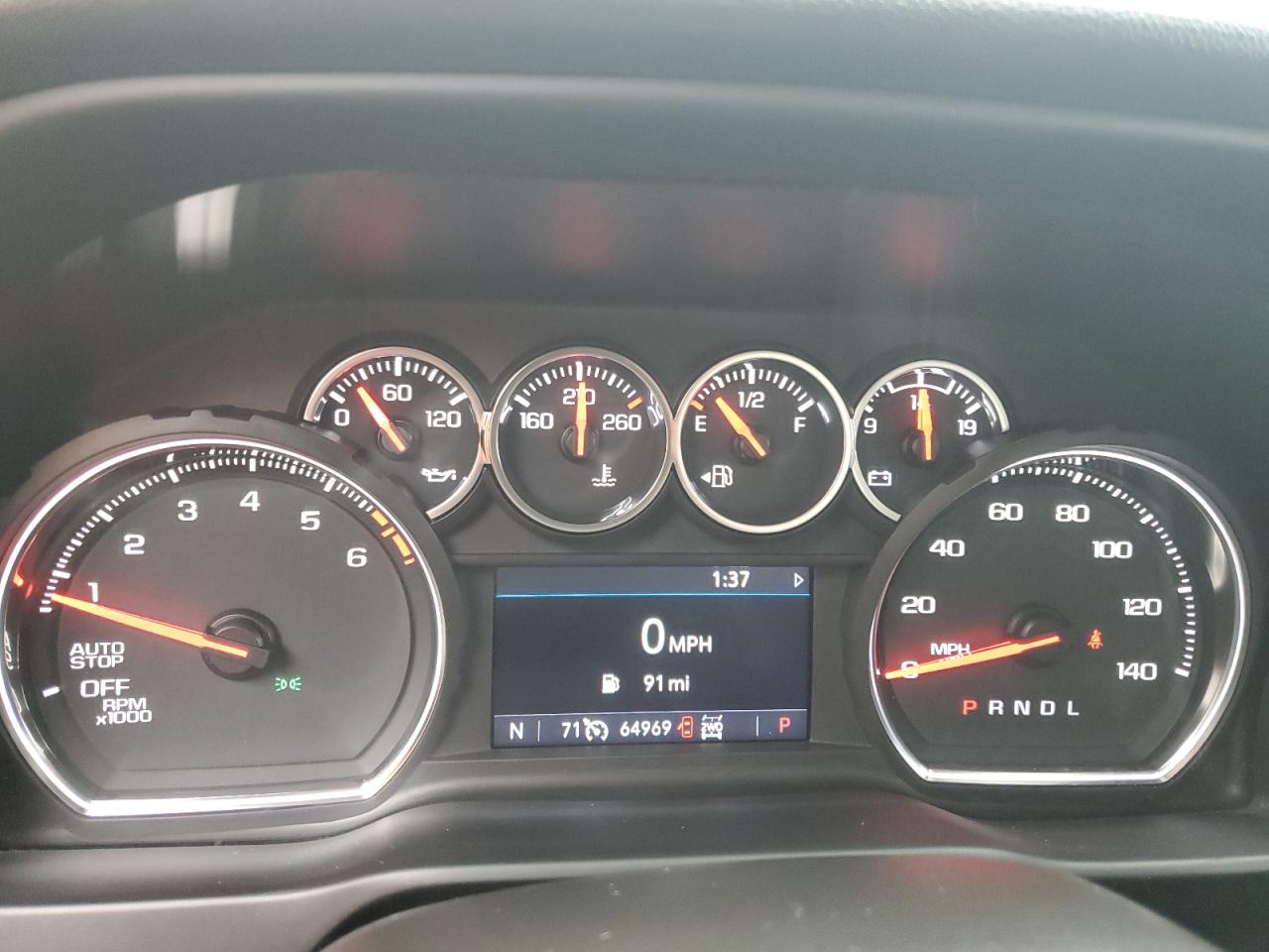 2022 CHEVROLET SILVERADO LTD K1500 LT-L VIN:1GCRYJEK3NZ177449