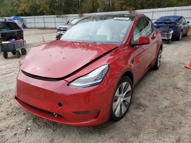 2021 TESLA MODEL Y VIN: 5YJYGDEE8MF202277