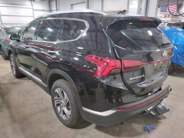 2021 HYUNDAI SANTA FE SEL VIN: 5NMS3DAJ4MH351594