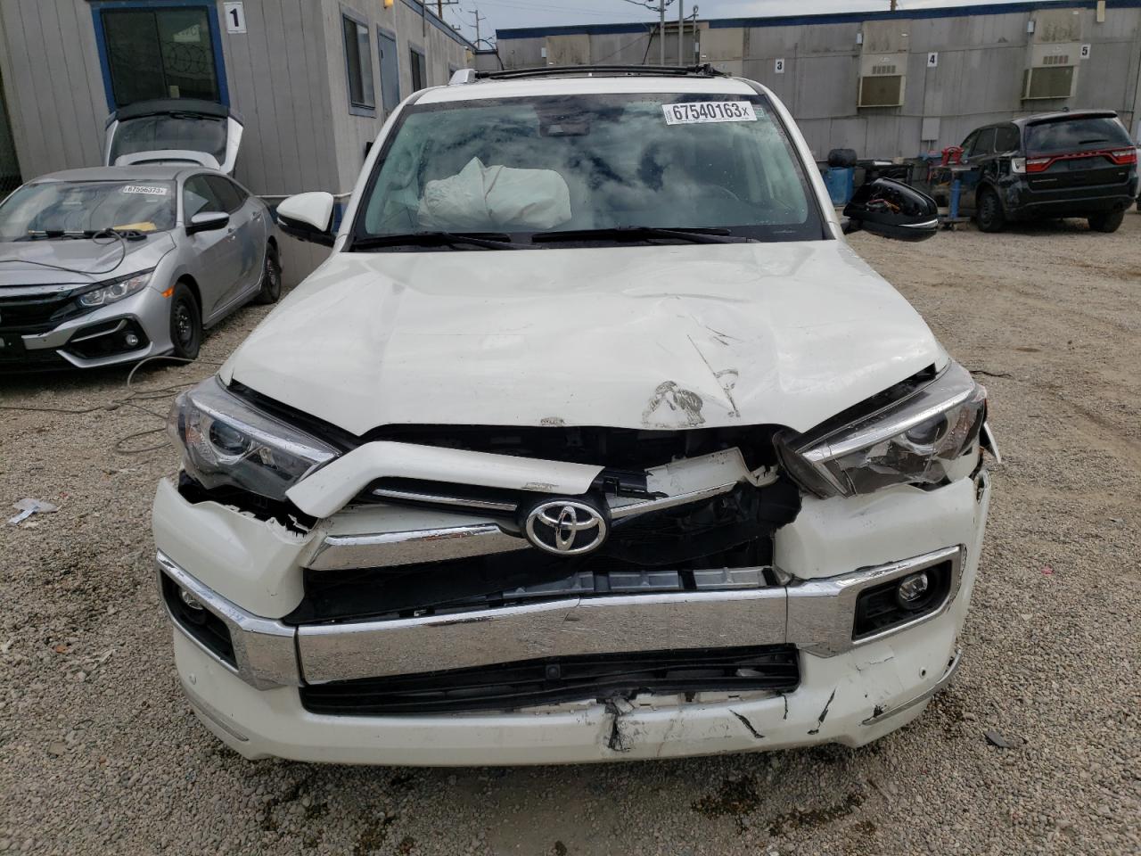 2022 TOYOTA 4RUNNER NIGHT SHADE VIN:JTEDU5JR6N5258870