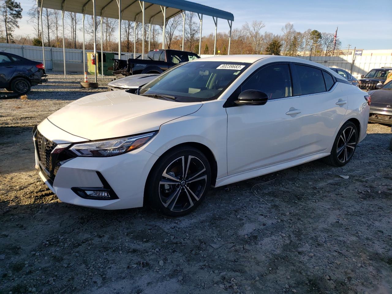 2022 NISSAN SENTRA SR VIN:3N1AB8DV8NY254445