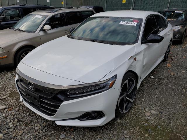 2021 HONDA ACCORD SPORT VIN: 1HGCV1F38MA099738