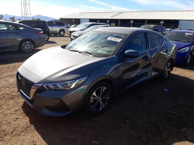 2021 NISSAN SENTRA SV VIN: 3N1AB8CV8MY226497