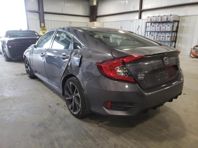 2021 HONDA CIVIC SPORT VIN: 2HGFC2F89MH532831