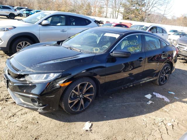 2021 HONDA CIVIC SPORT VIN: 2HGFC2F89MH544610