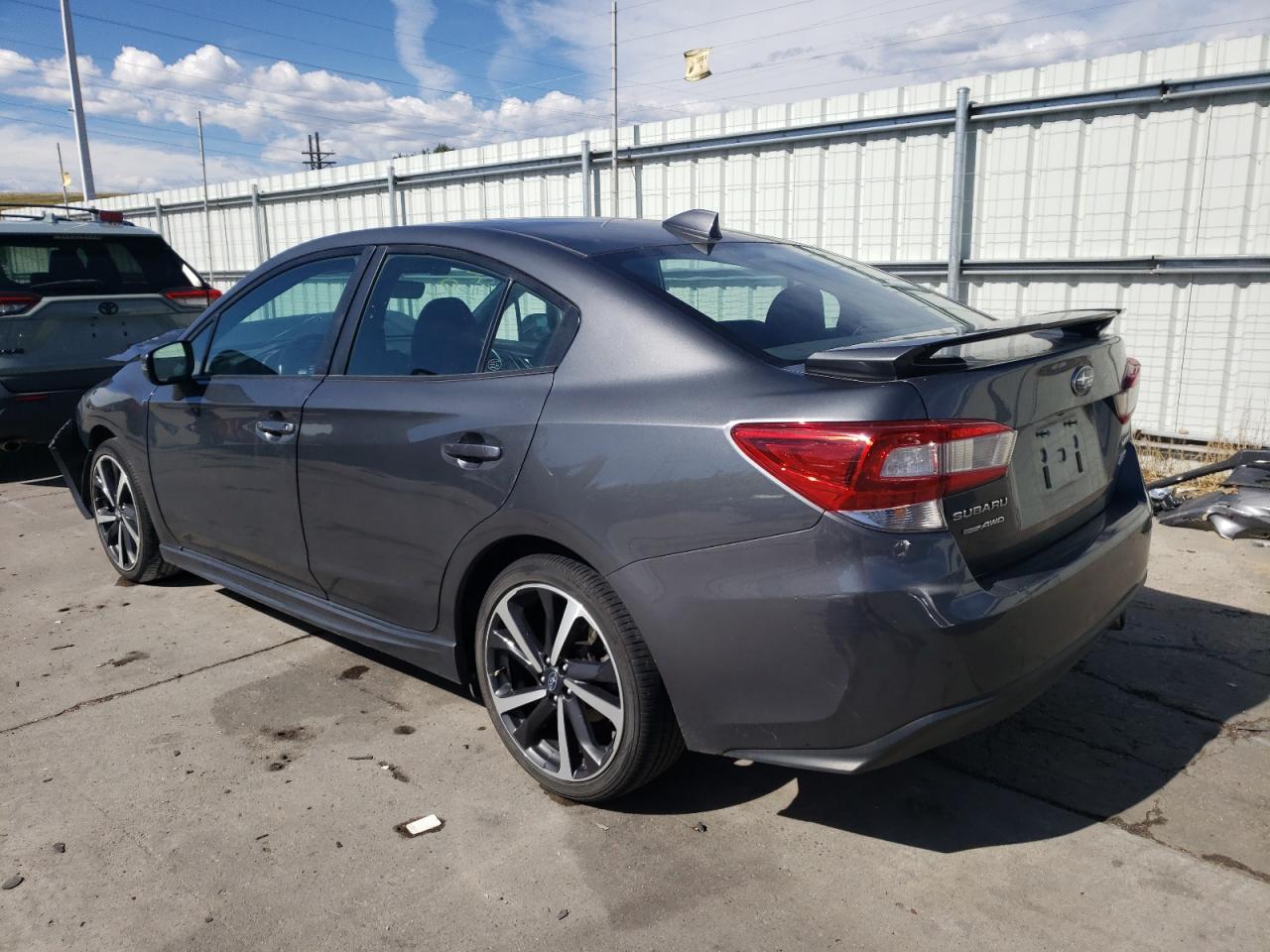 2022 SUBARU IMPREZA SPORT VIN:4S3GKAM60N3600438