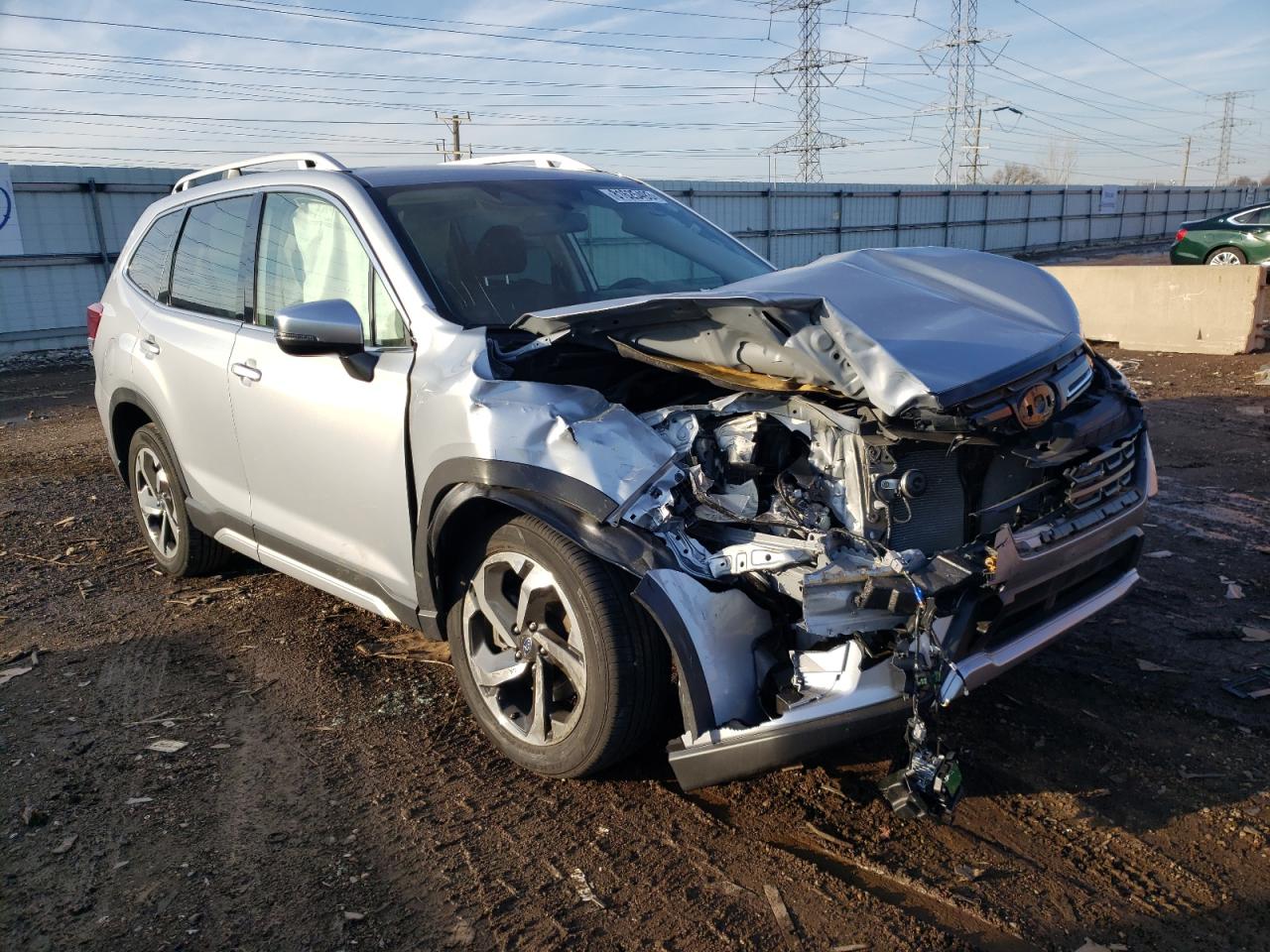 2022 SUBARU FORESTER TOURING VIN:JF2SKARC6NH407000