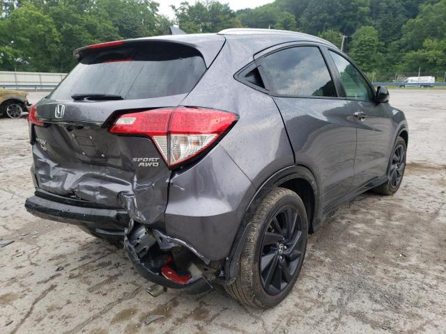 2021 HONDA HR-V SPORT VIN: 3CZRU6H18MM733521