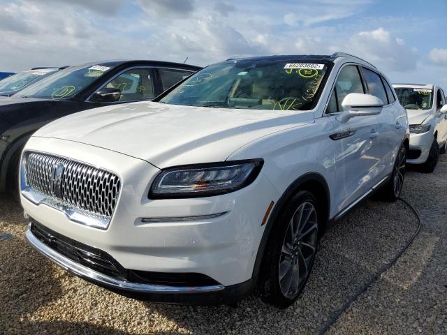 2021 LINCOLN NAUTILUS RESERVE VIN: 2LMPJ6K96MBL07431