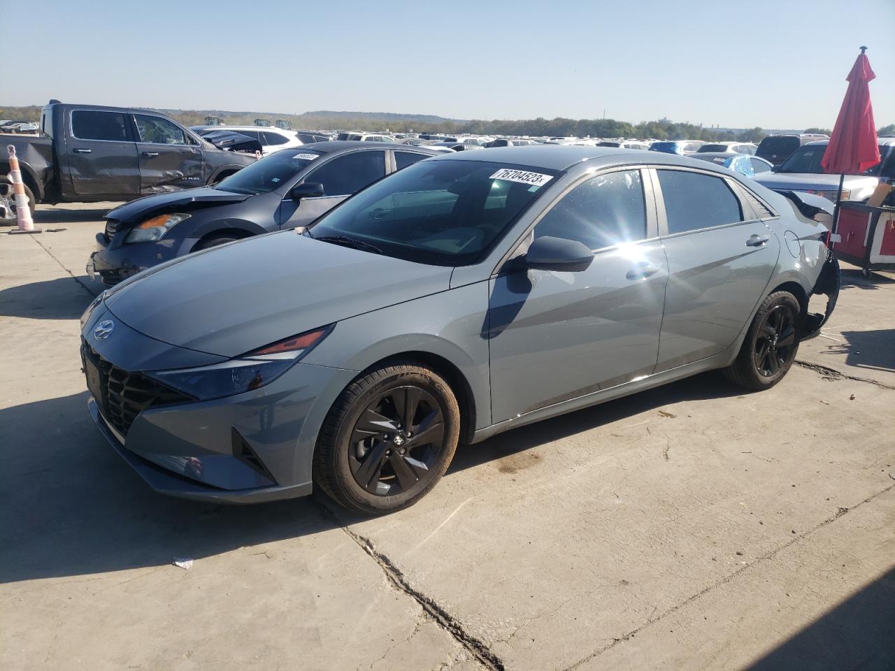 2022 HYUNDAI ELANTRA SEL VIN:KMHLS4AG5NU318430