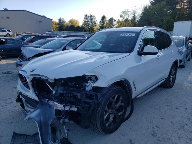 2021 BMW X3 XDRIVE30I VIN: 5UXTY5C09M9G61687