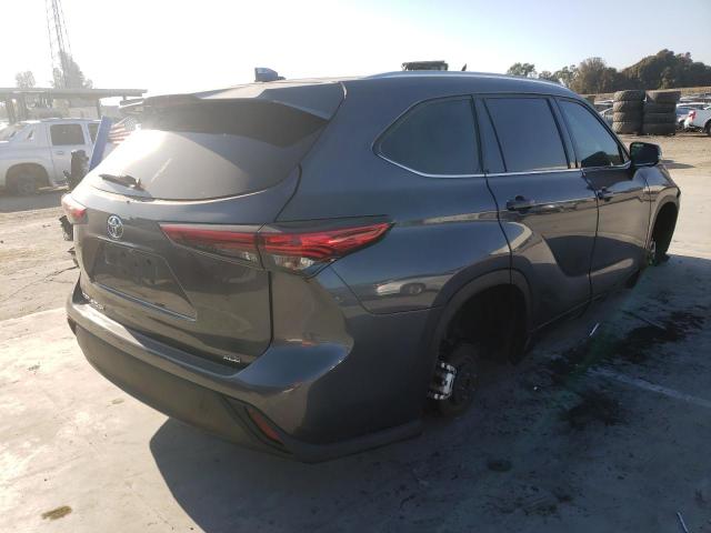 2021 TOYOTA HIGHLANDER XLE VIN: 5TDHZRAH1MS514900