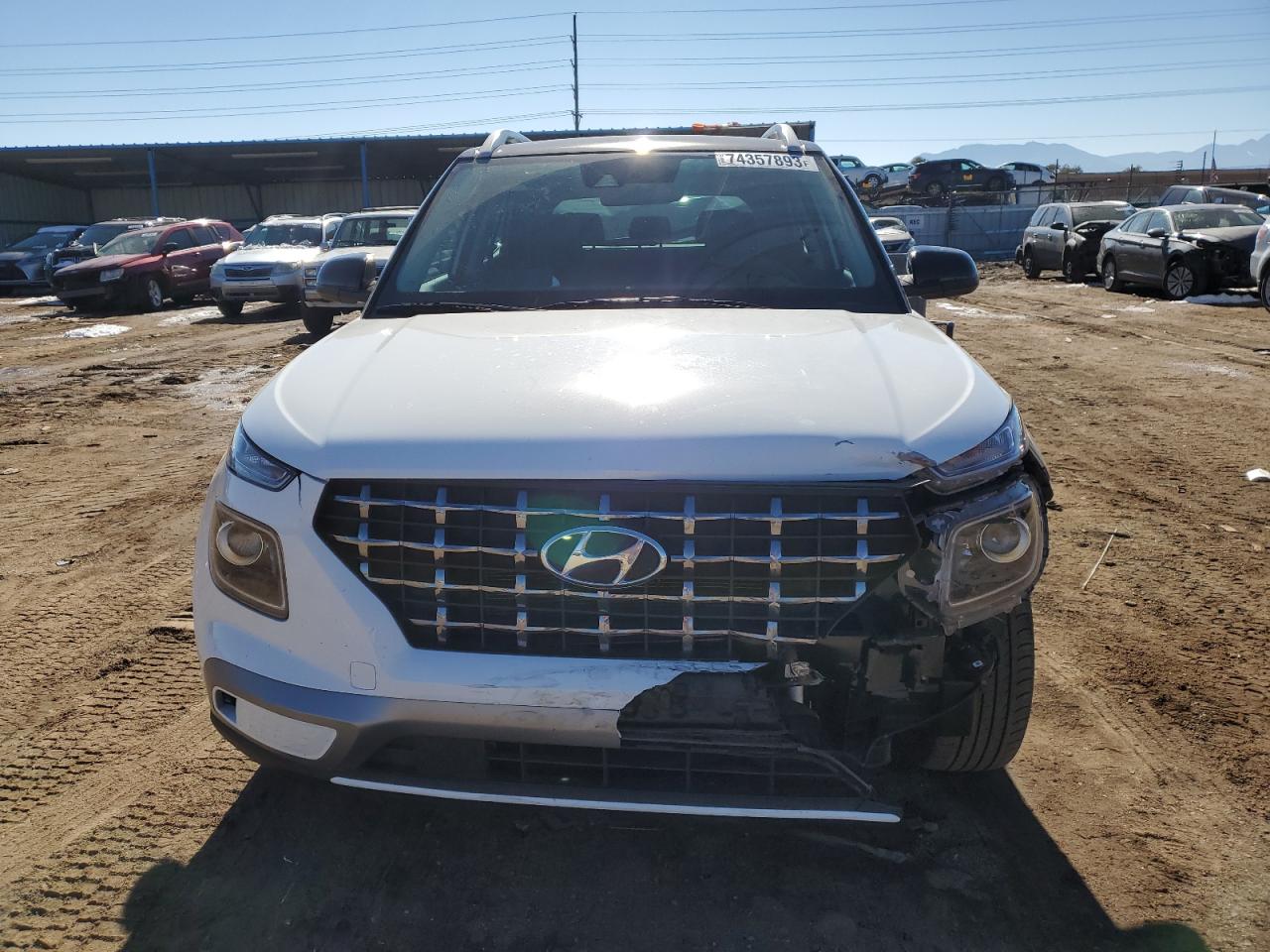 2022 HYUNDAI VENUE SEL VIN:KMHRC8A37NU163486