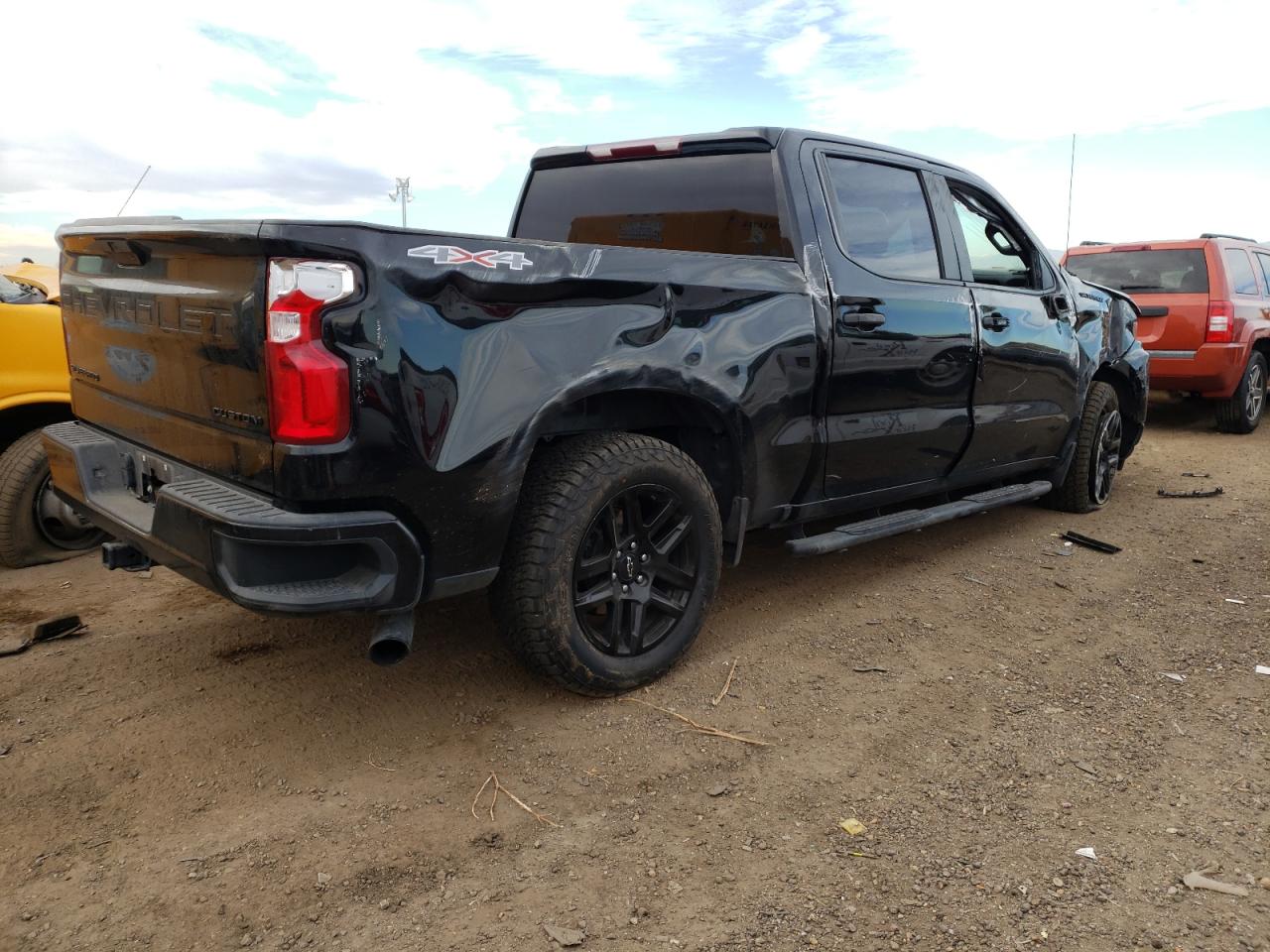 2022 CHEVROLET SILVERADO LTD K1500 CUSTOM VIN:1GCPYBEK4NZ141461