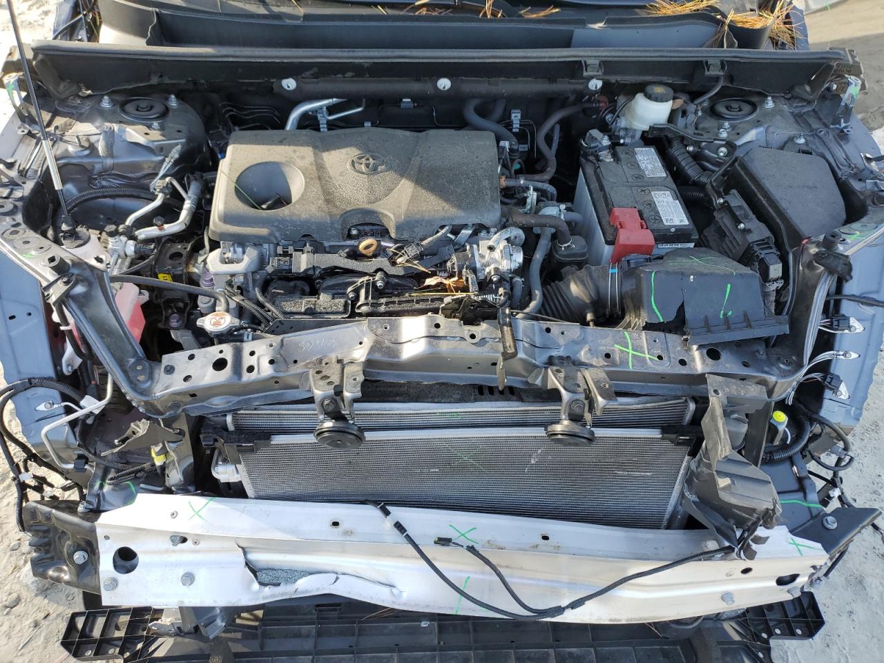 2022 TOYOTA RAV4 XLE VIN:2T3W1RFV2NC175501