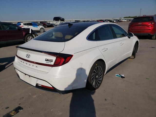 2021 HYUNDAI SONATA HYBRID VIN: KMHL54JJ4MA031387