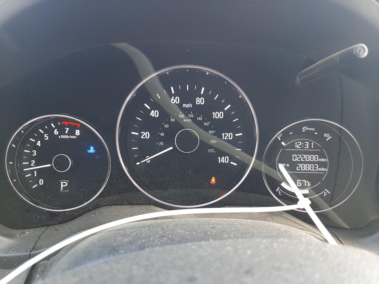 2022 HONDA HR-V SPORT VIN:3CZRU6H12NM757816
