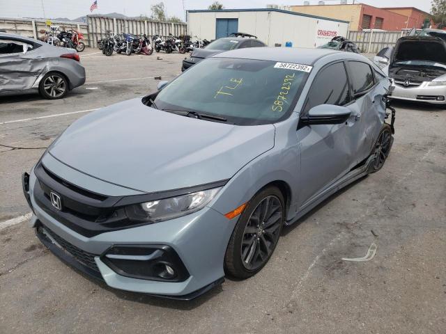 2021 HONDA CIVIC SPORT VIN: SHHFK7H48MU203311