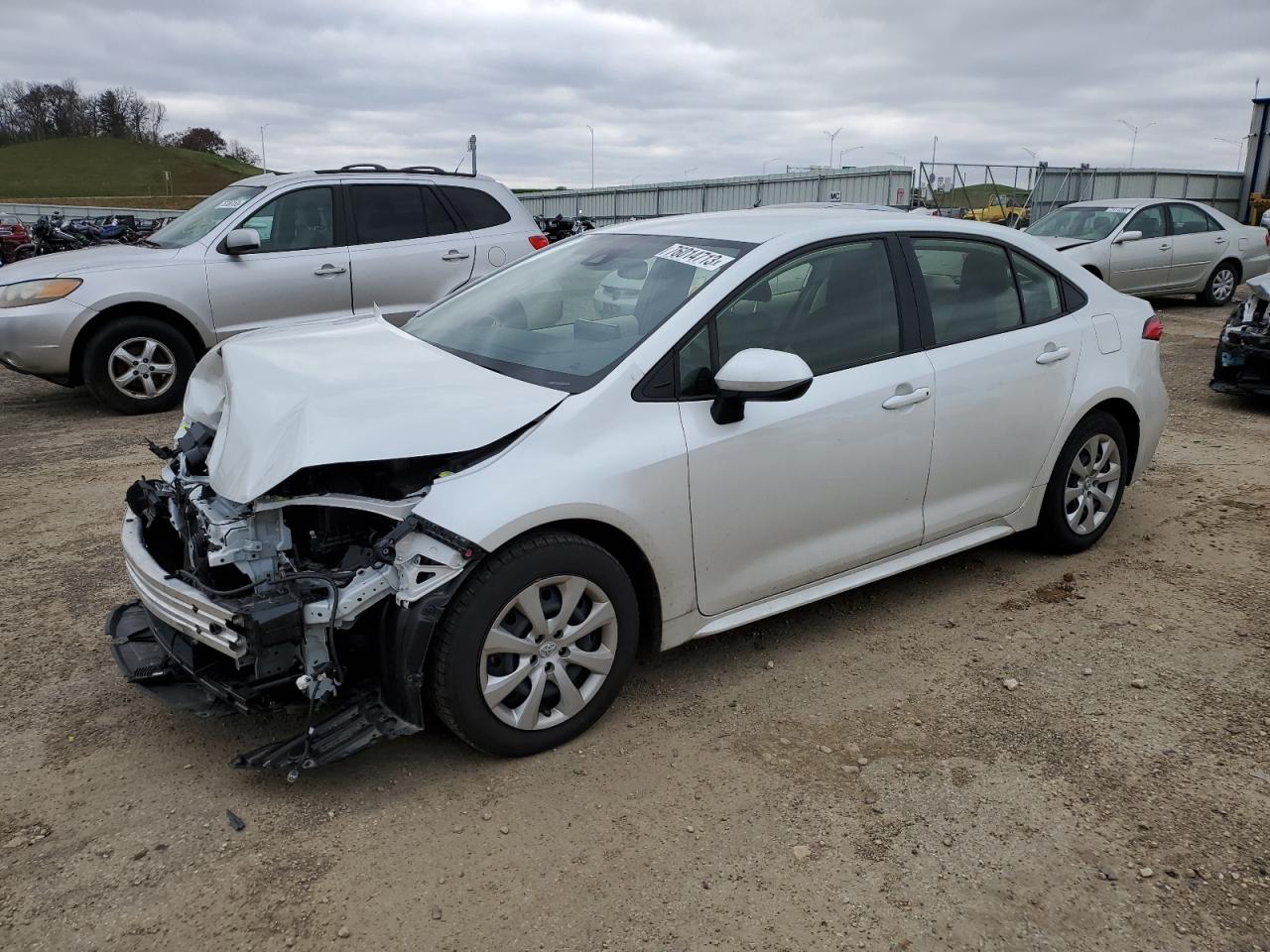 2022 TOYOTA COROLLA LE VIN:JTDEPMAE6N3023775