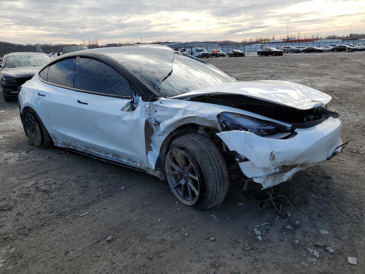 2022 TESLA MODEL 3  VIN:5YJ3E1EBXNF163598