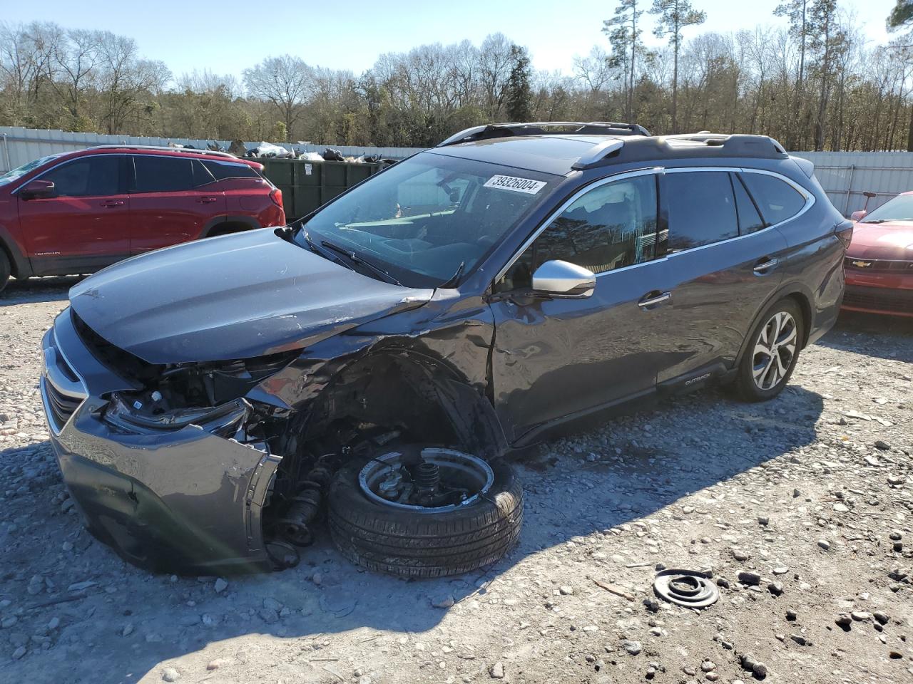 2022 SUBARU OUTBACK TOURING VIN:4S4BTGPD6N3182015