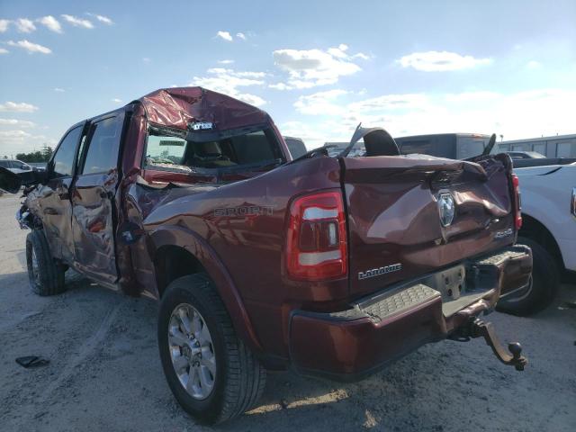 2021 RAM 2500 LARAMIE VIN: 3C6UR5FL6MG594432