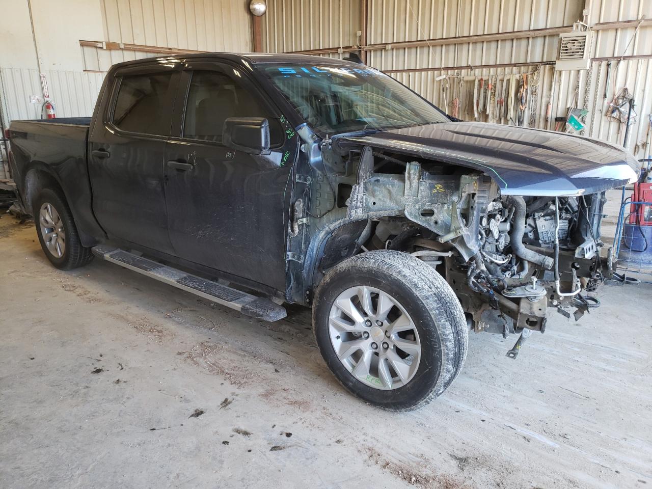 2022 CHEVROLET SILVERADO C1500 CUSTOM VIN:3GCPABEKXNG622531