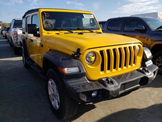 2021 JEEP WRANGLER UNLIMITED SPORT VIN: 1C4HJXDG1MW623503