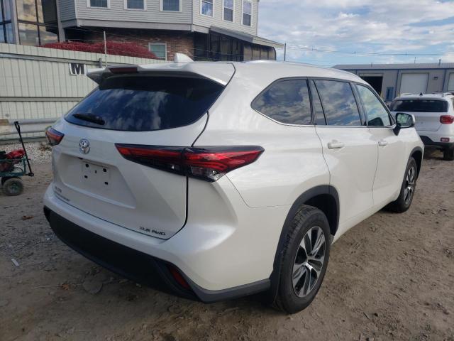 2021 TOYOTA HIGHLANDER XLE VIN: 5TDGZRBH5MS532553