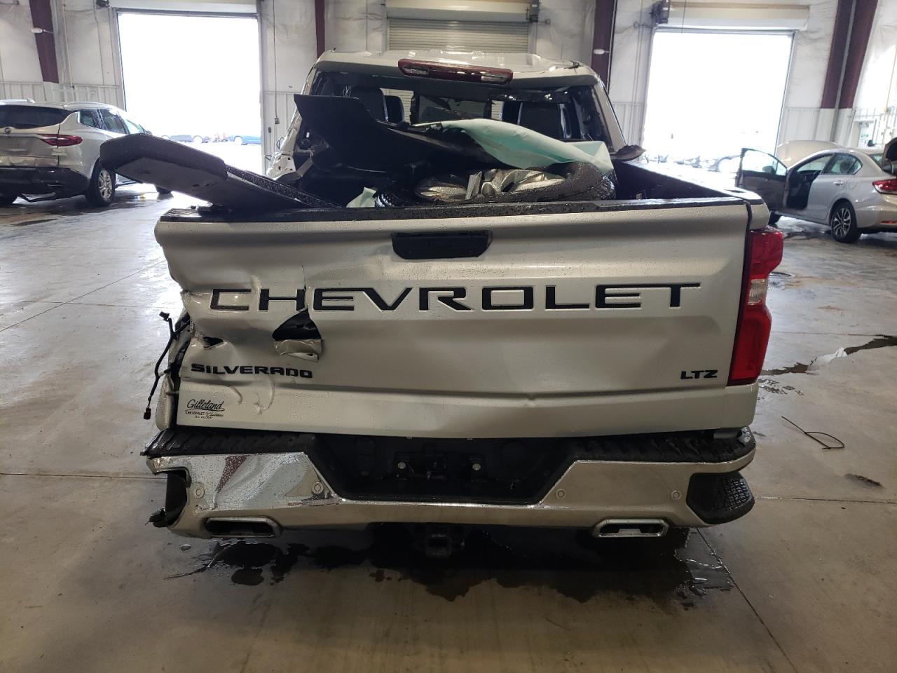 2022 CHEVROLET SILVERADO LTD K1500 LTZ VIN:1GCUYGEDXNZ237645