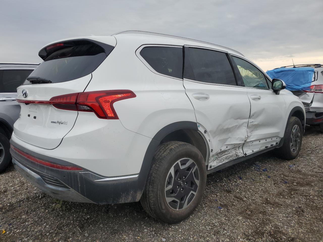 2023 HYUNDAI SANTA FE BLUE VIN:5NMS2DA11PH008734