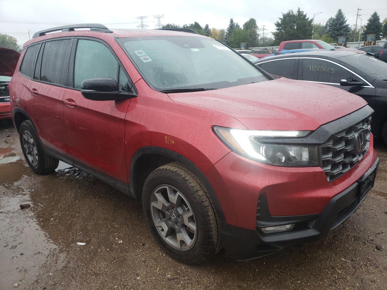 2022 HONDA PASSPORT TRAIL SPORT VIN:5FNYF8H65NB023565