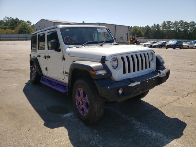 2021 JEEP WRANGLER UNLIMITED SPORT VIN: 1C4HJXKN5MW727669