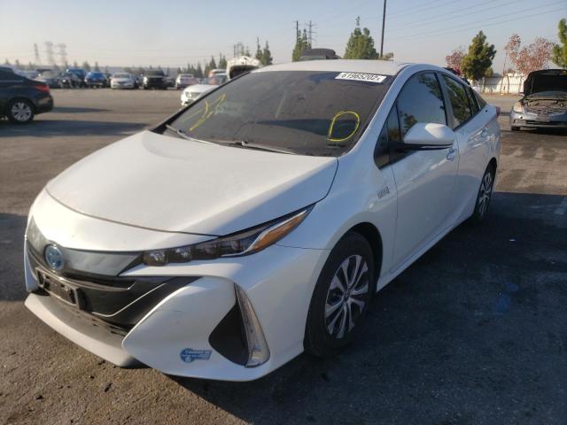 2021 TOYOTA PRIUS PRIME LE VIN: JTDKAMFP0M3168372