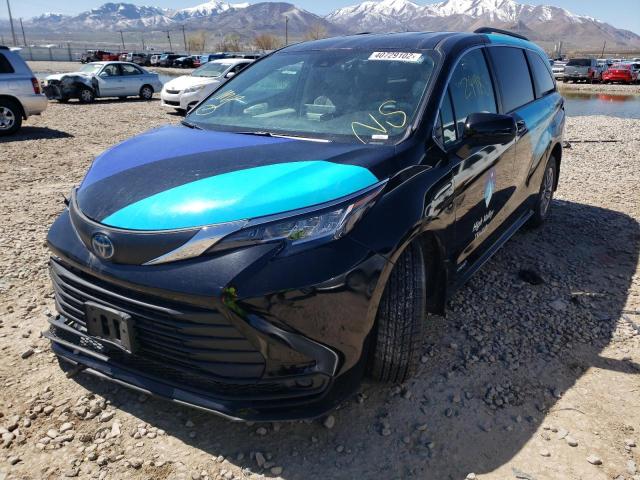 2021 TOYOTA SIENNA LE VIN: 5TDKSKFC1MS038971