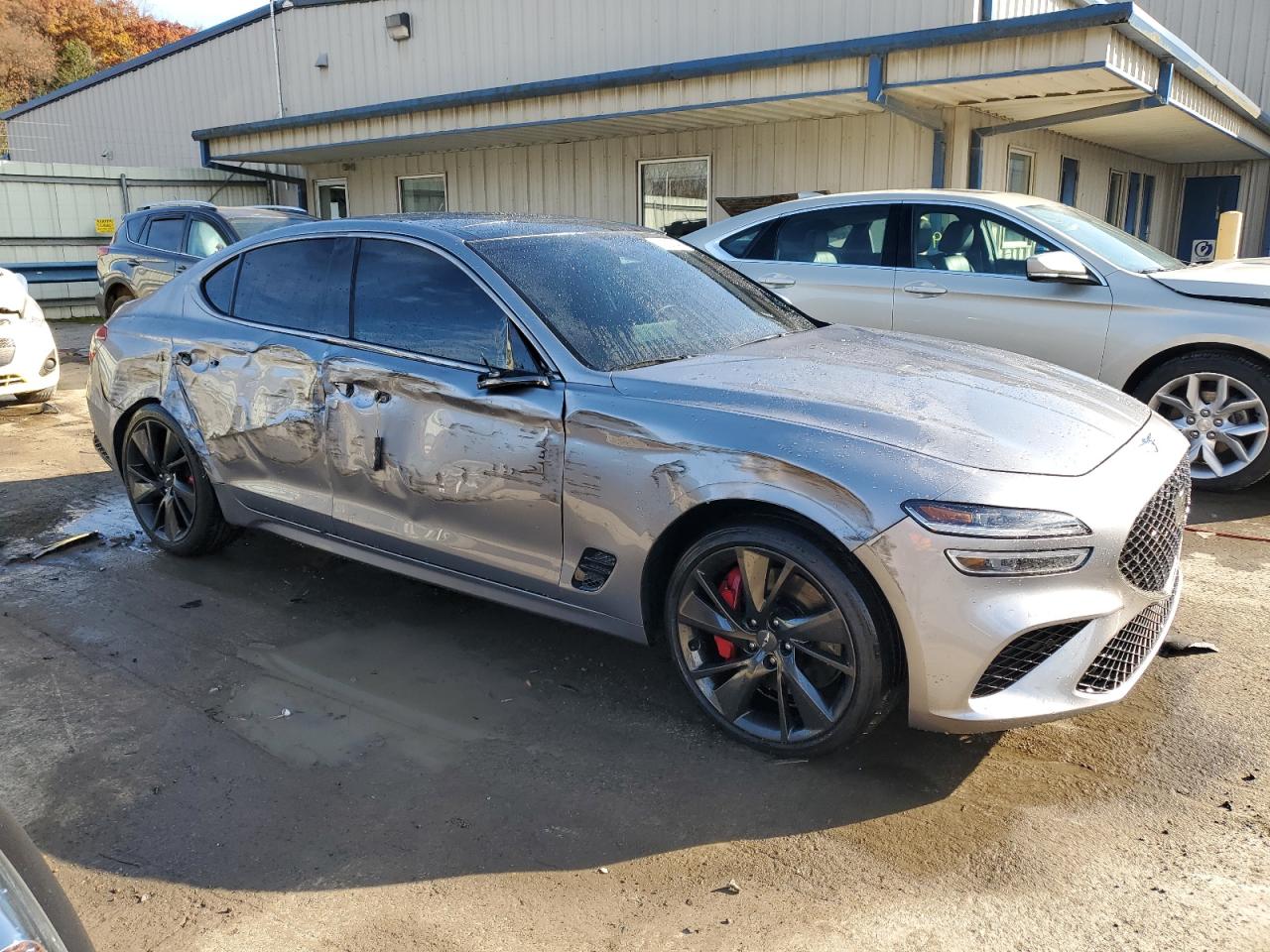 2022 GENESIS G70 BASE VIN:KMTG54TE2NU100827