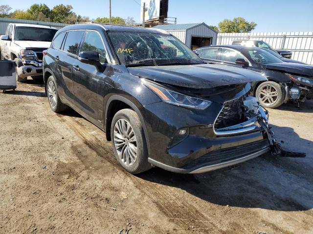 2021 TOYOTA HIGHLANDER HYBRID PLATINUM VIN: 5TDEBRCH0MS037168