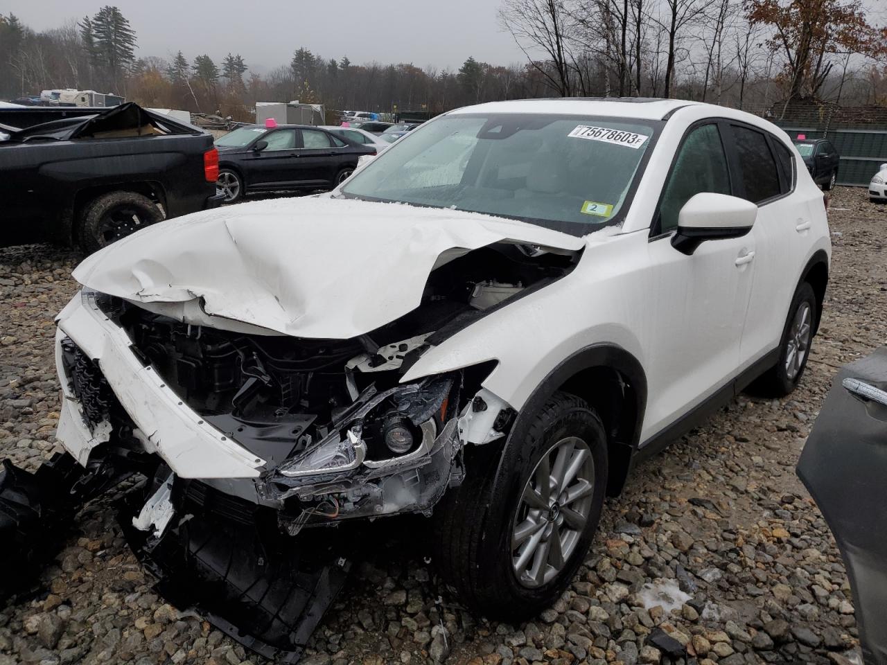 2022 MAZDA CX-5 PREFERRED VIN:JM3KFBCM8N0559859