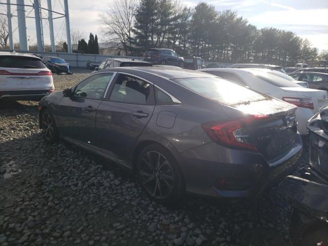 2021 HONDA CIVIC SPORT VIN: 2HGFC2F8XMH553929