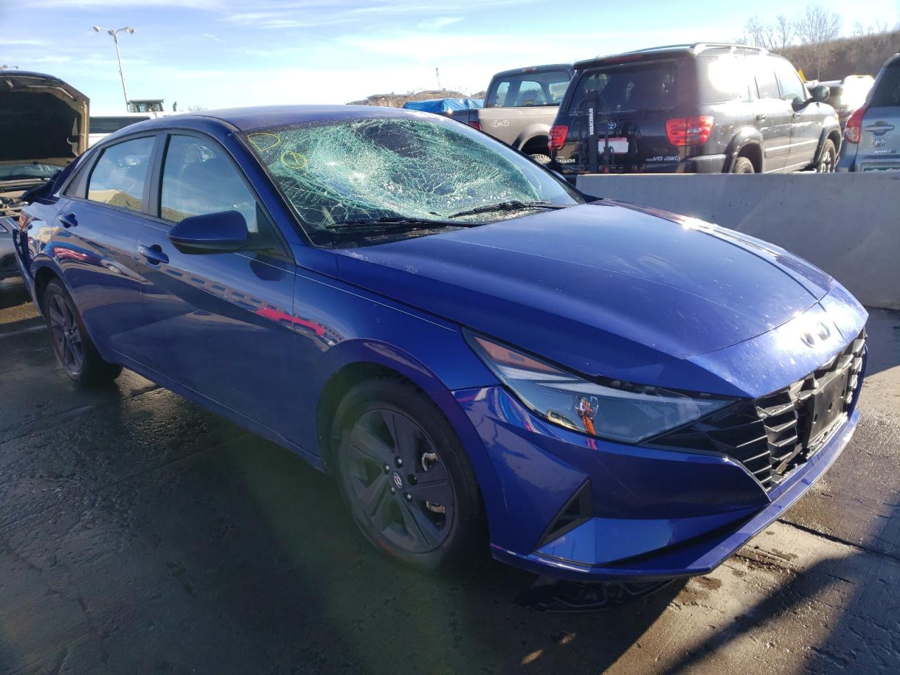 2022 HYUNDAI ELANTRA SEL VIN:5NPLM4AG8NH080842
