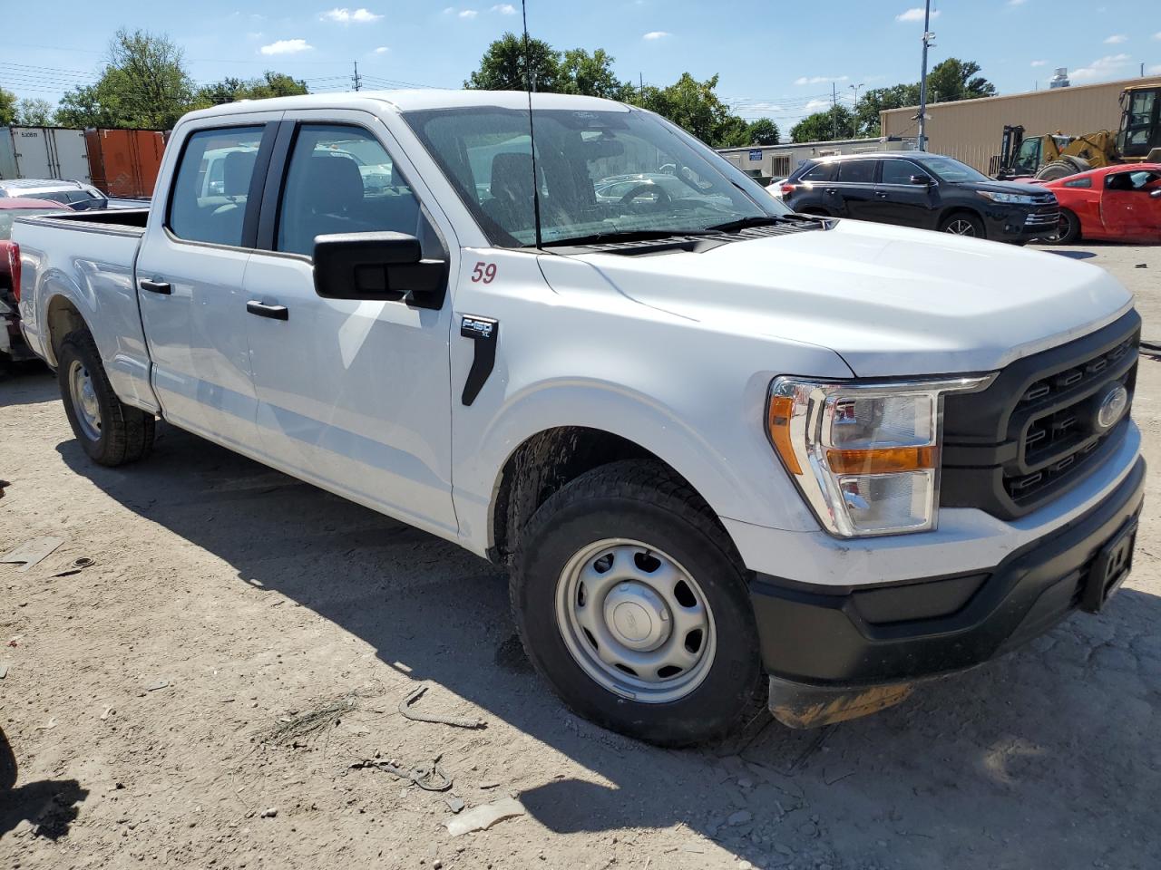 2022 FORD F150 SUPERCREW VIN:1FTEW1C54NKE45743